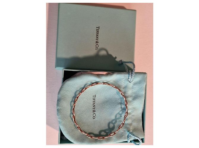 Tiffany & Co. Bracciale Infinity in Metallo Rubedo Rosa - vista 2