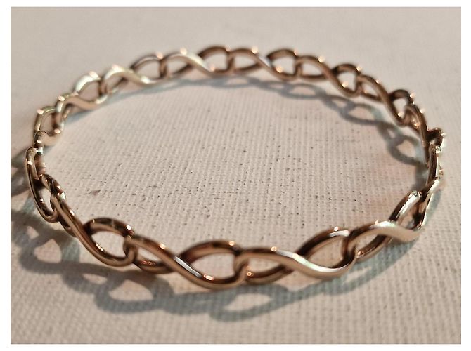Tiffany & Co. Bracciale Infinity in Metallo Rubedo Rosa - vista 3