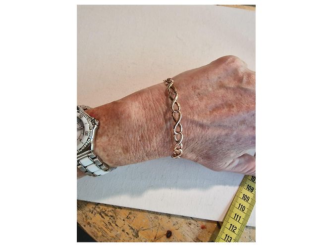 Tiffany & Co. Bracciale Infinity in Metallo Rubedo Rosa - vista 5
