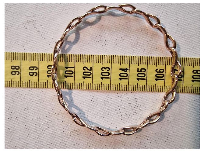 Tiffany & Co. Bracciale Infinity in Metallo Rubedo Rosa - vista 6