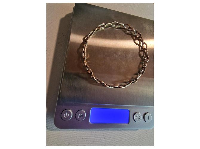 Tiffany & Co. Bracciale Infinity in Metallo Rubedo Rosa - vista 7