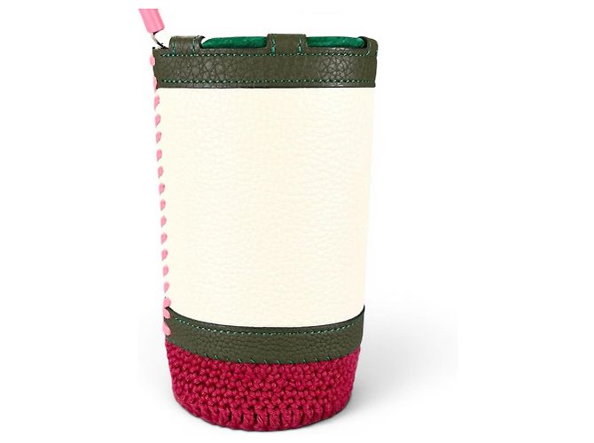 Hermès Hermes Petit H Taurillon Leather Water Bottle Holder - view 4
