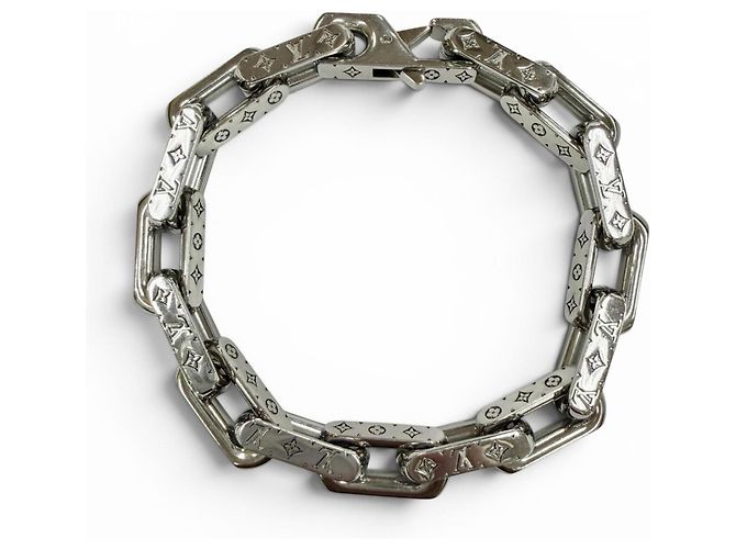 Bracciale charm in argento Louis Vuitton - vista 2
