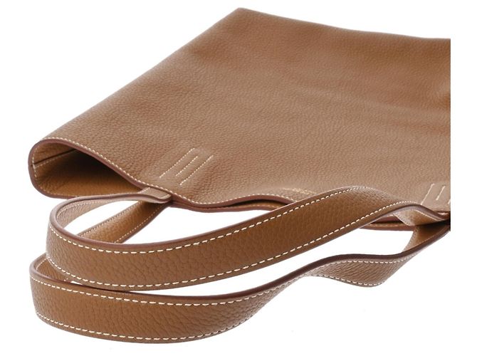 Hermès Bolso Tote Hermes Double Sens Castaño - vista 6
