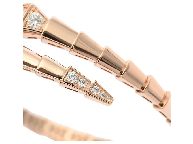 Bulgari Pulseira Serpenti Viper Bvlgari com pingente de diamante - vista 7
