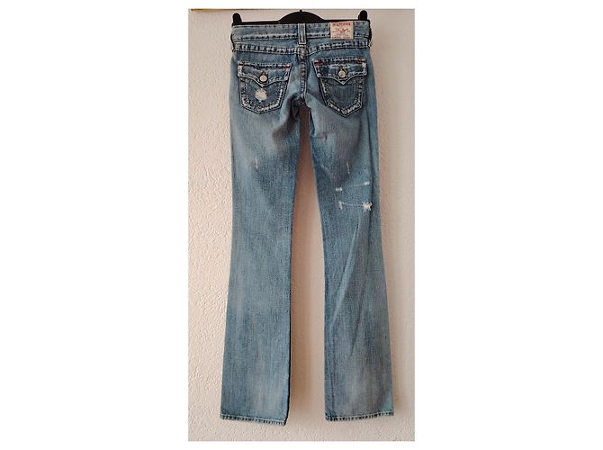 Vaqueros Acampanados True Religion para Mujer en Azul - vista 5