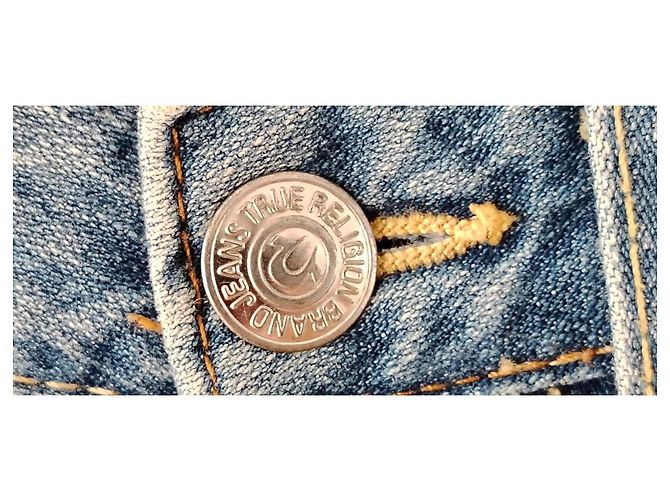 Vaqueros Acampanados True Religion para Mujer en Azul - vista 8