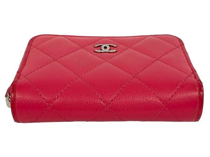 Monedero Chanel Matelassé Coco Mark Rosa - vista 6