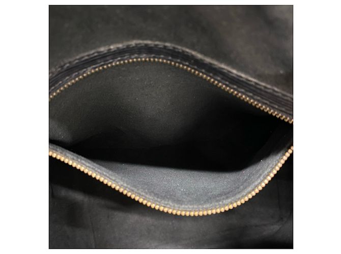 Noe Bolso de cordón Louis Vuitton Vintage Noé de piel Epi Negro - vista 10