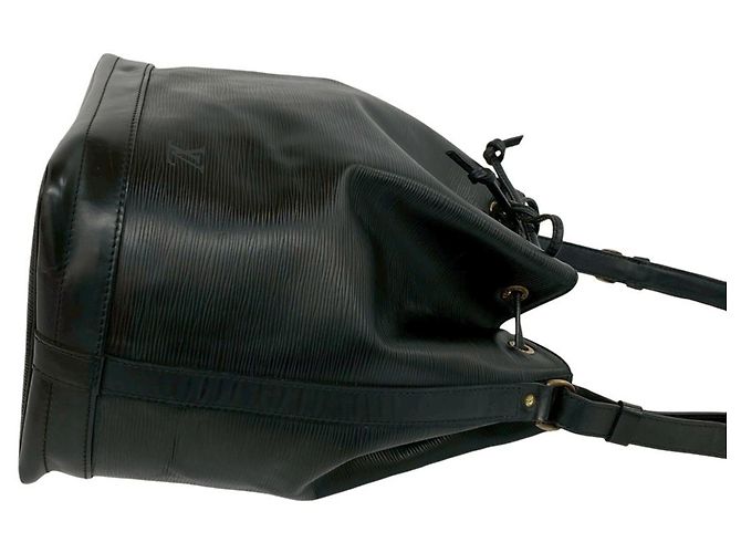 Noe Bolso de cordón Louis Vuitton Vintage Noé de piel Epi Negro - vista 6
