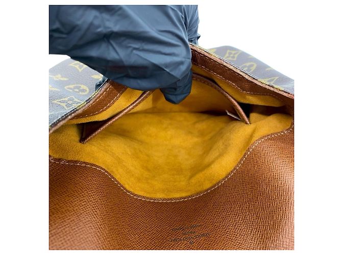 Borsa a tracolla Louis Vuitton Musette Salsa Monogram Marrone - vista 10