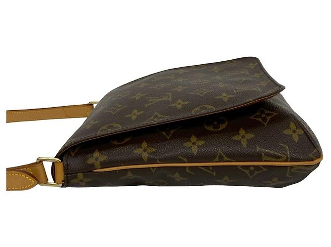 Borsa a tracolla Louis Vuitton Musette Salsa Monogram Marrone - vista 5