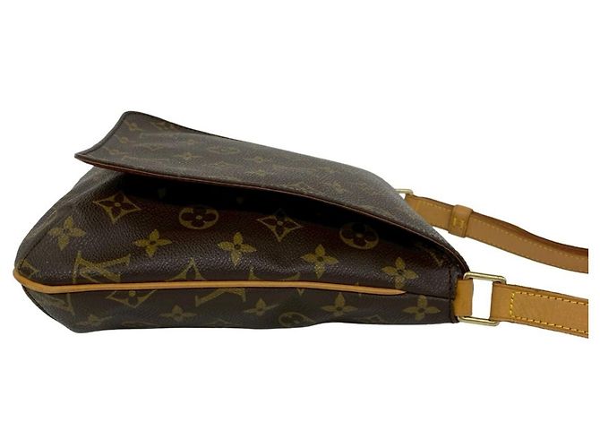 Borsa a tracolla Louis Vuitton Musette Salsa Monogram Marrone - vista 6