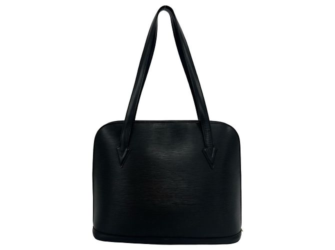 Louis Vuitton Vintage Lussac Epi Leder Tote Bag Schwarz - Ansicht 3