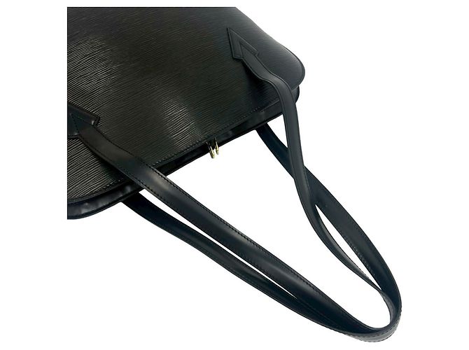 Louis Vuitton Vintage Lussac Epi Leder Tote Bag Schwarz - Ansicht 4