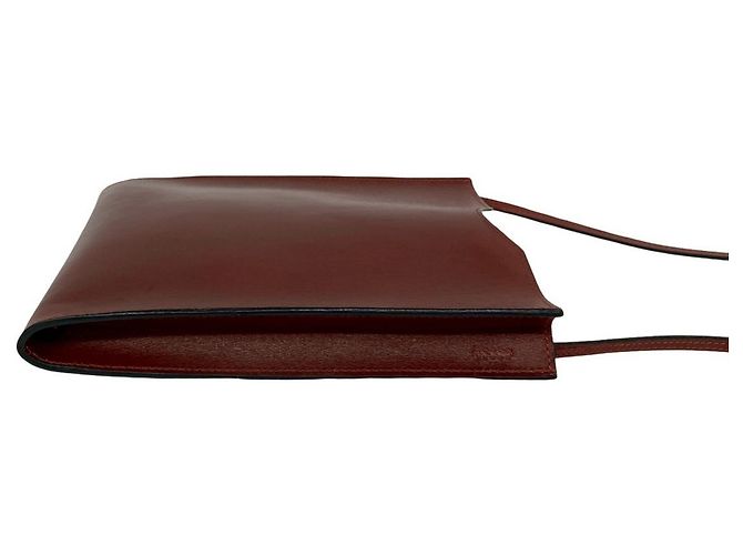 Hermès Mini borsa a tracolla in pelle Omenitou Hermes rossa Rosso - vista 6