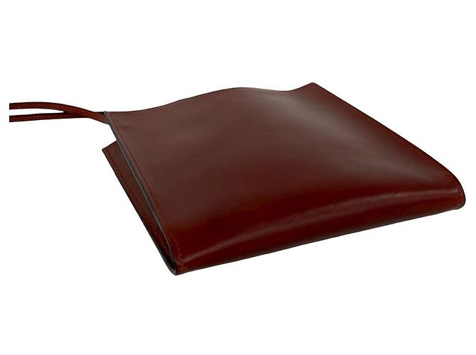 Hermès Mini borsa a tracolla in pelle Omenitou Hermes rossa Rosso - vista 7