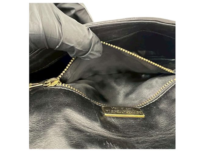 Mini borsa in pelle Intrecciato Bottega Veneta Nero - vista 10
