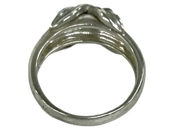 Tiffany & Co Anello Tiffany Vintage Signature Cross Argento - vista 7