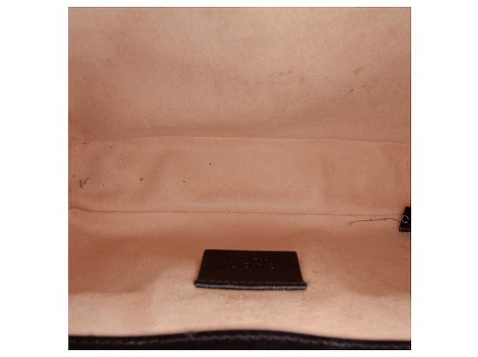 Borsa Gucci Beige Mini GG Supreme e pelle di vitello Padlock Flap Pocket - vista 4