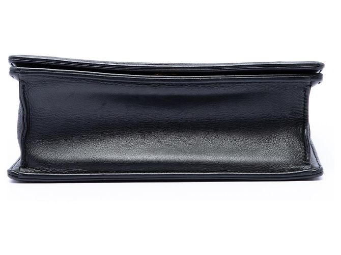 Dior Black Medium Studded Lambskin Diorama Flap Nero - vista 3