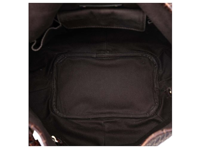 Céline Celine Hobo Bag Bittersweet aus Macadam Canvas in Braun Dunkelbraun - Ansicht 4