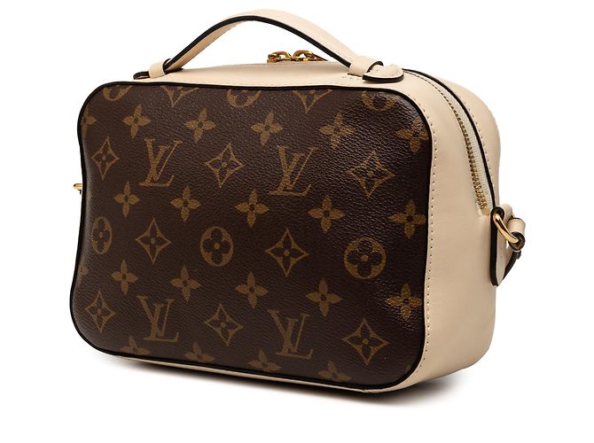 Louis Vuitton Marrone Monogram Saintonge - vista 2