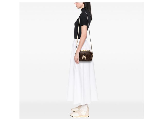 Louis Vuitton Marrone Monogram Saintonge - vista 7