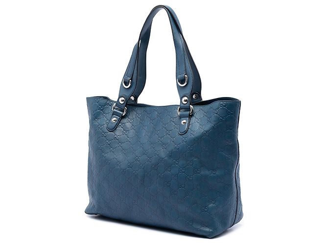 Tote Blue Guccissima Icon Bit Gucci - vista 2