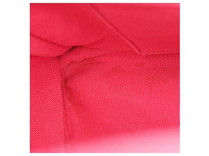 Tote in canapa rosa Prada - vista 3