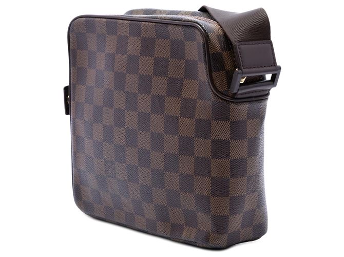 Louis Vuitton Marrone Damier Ebene Olav PM - vista 2