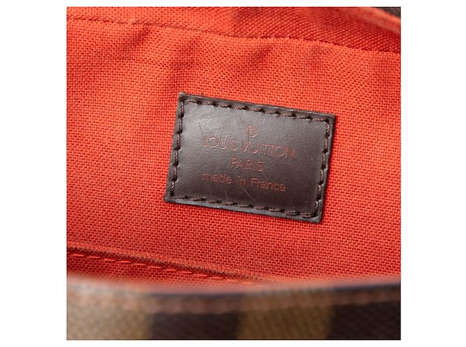 Louis Vuitton Marrone Damier Ebene Olav PM - vista 5