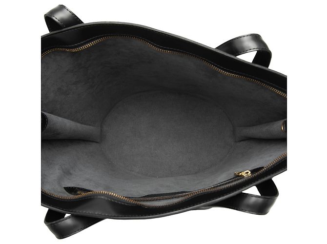Louis Vuitton Borsa Saint Jacques GM in pelle Epi nera con tracolla lunga Nero - vista 4