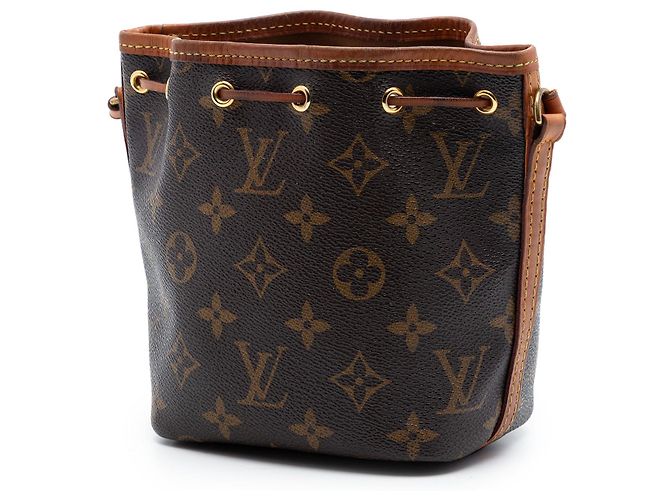 Louis Vuitton Marrone Monogram Nano Noe - vista 2