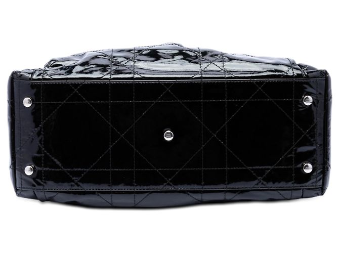 Tote Dior Black Patent Cannage Le Trente Schwarz - Ansicht 3