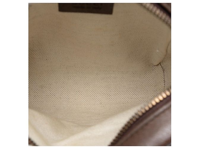 Gucci Beige Mini GG Supreme Web Ophidia Crossbody - vista 4