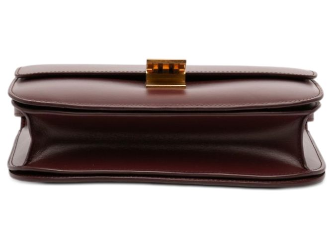 Céline Celine Red Medium Calfskin Classic Box Rot Bordeaux - Ansicht 3