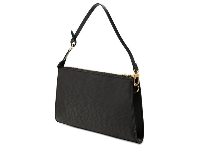 Pochette Accessoires in pelle Epi nera Louis Vuitton Nero - vista 2