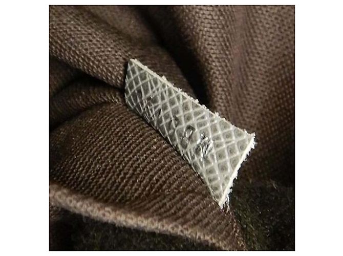 Louis Vuitton Grigio Taiga Sasha Marrone - vista 11