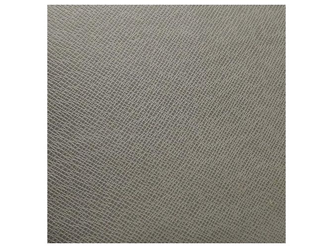 Louis Vuitton Grigio Taiga Sasha Marrone - vista 12