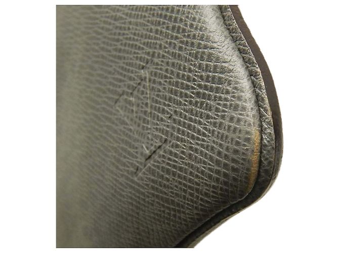 Louis Vuitton Grigio Taiga Sasha Marrone - vista 16