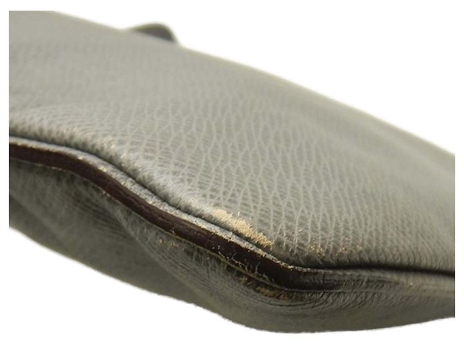 Louis Vuitton Grigio Taiga Sasha Marrone - vista 17