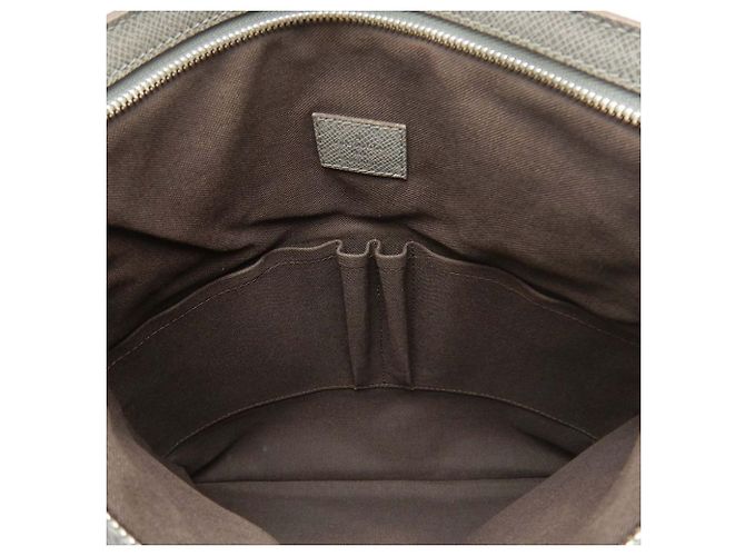Louis Vuitton Grigio Taiga Sasha Marrone - vista 7