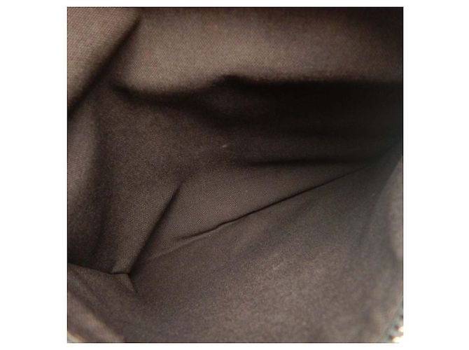 Louis Vuitton Grigio Taiga Sasha Marrone - vista 9