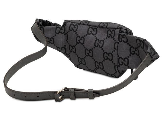Borsa a tracolla Gucci Gray GG Nylon Ripstop Marrone - vista 2