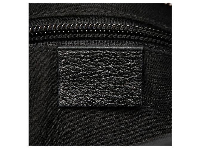 Borsa a tracolla Gucci in tela GG nera Nero - vista 5