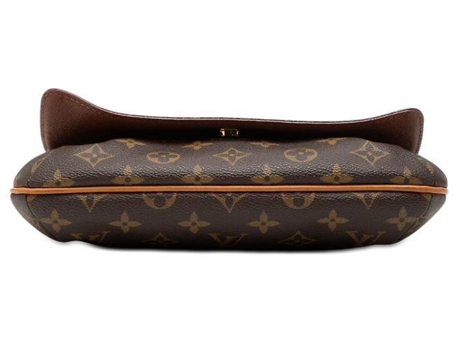 Louis Vuitton Marrone Monogram Musette Tango con tracolla corta - vista 3