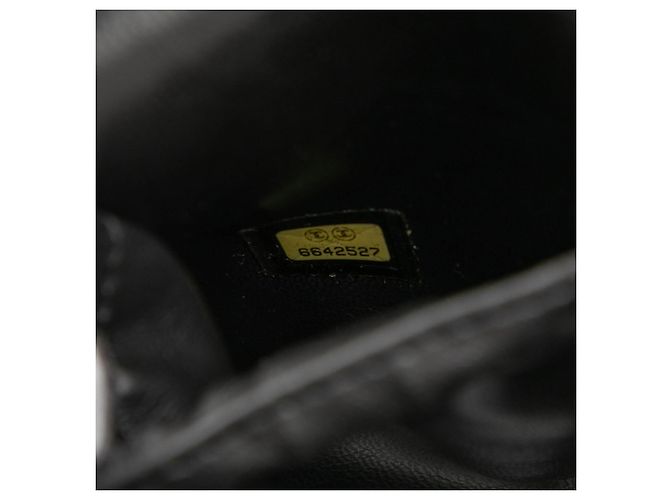 Vanity Beauty case Chanel Black CC Caviar Nero - vista 6