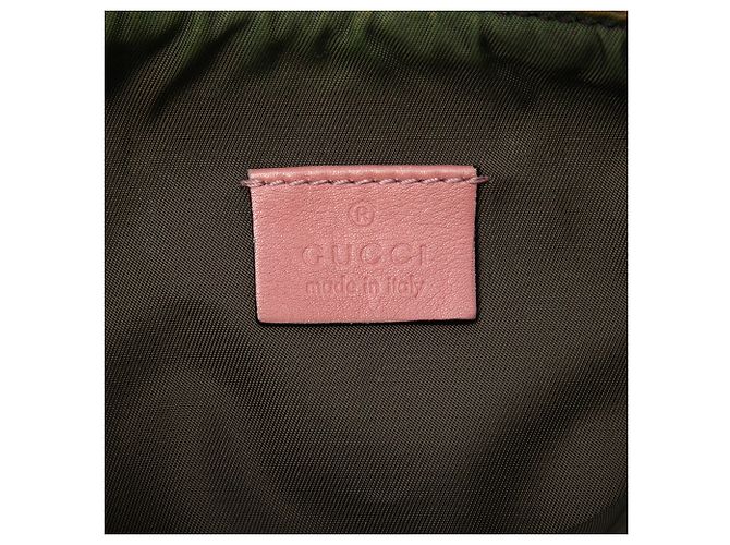 Borsa Gucci Beige GG Canvas Web - vista 5