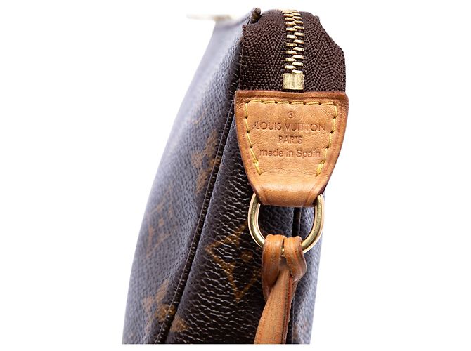 Louis Vuitton Marrom Monogram Pochette Accessoires - vista 5